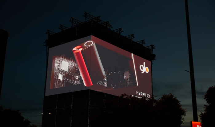 Eck LED-Bildschirm - Billboard