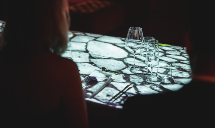 Table projection by Borovka.