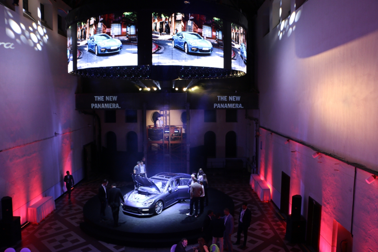 European premiere of Porsche Panamera