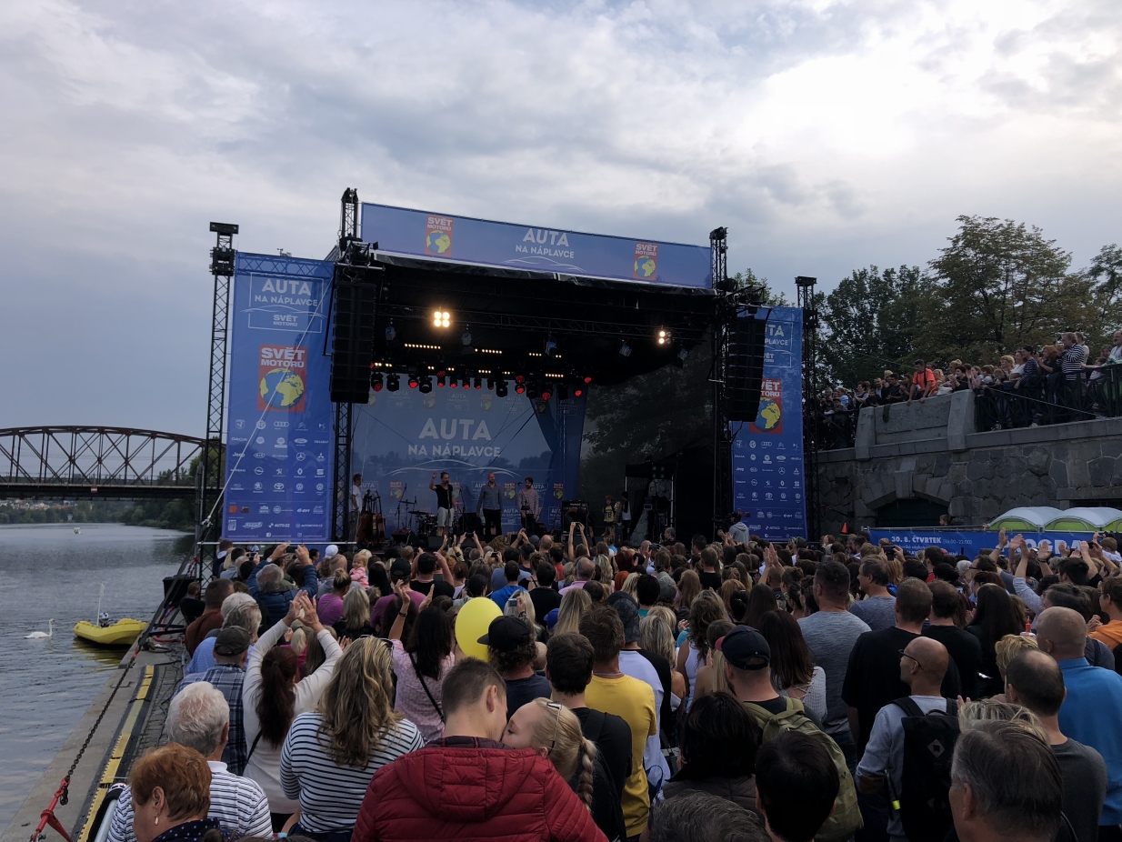 Technická produkce - Auta na Náplavce 2018/2019/2021