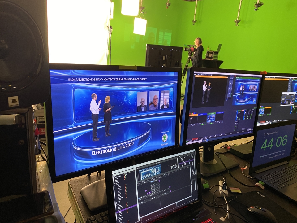 3D Virtuální studio - konference