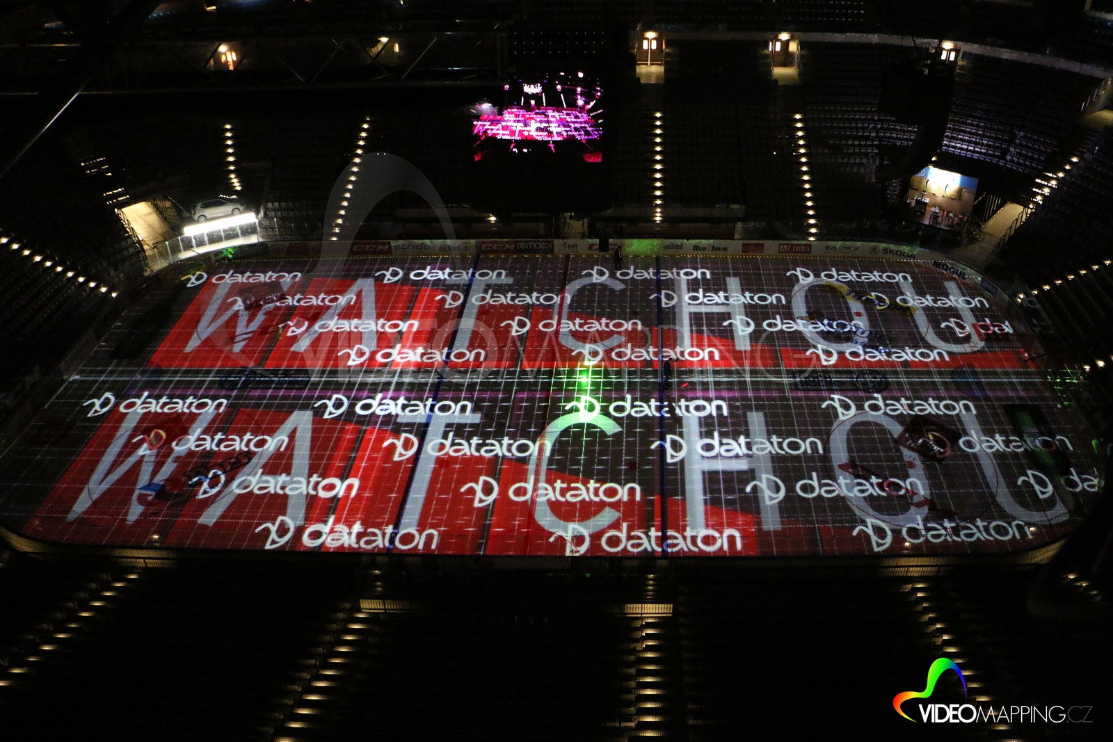 Technické zajištění videomappingu a odbavení